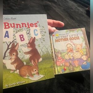 Golden book C. & Little Golden book ABC Bunnies & My First Little Mother Goose